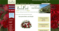Desktop Screenshot of ameliafloristandgifts.com